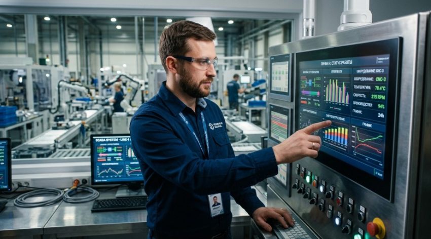 Применение современных HMI в Индустрии 4.0: дисплейные модули и индикаторы LCD, OLED